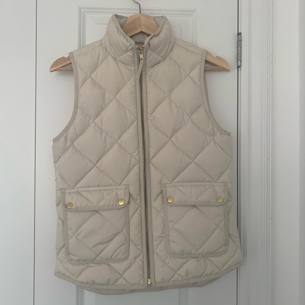 JCREW Down Puffer Vest Size XXS
